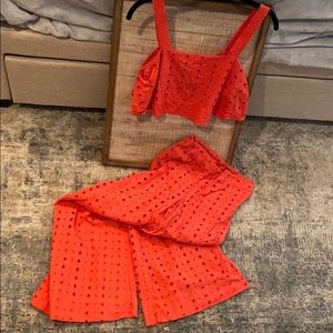 Orange 2 piece set